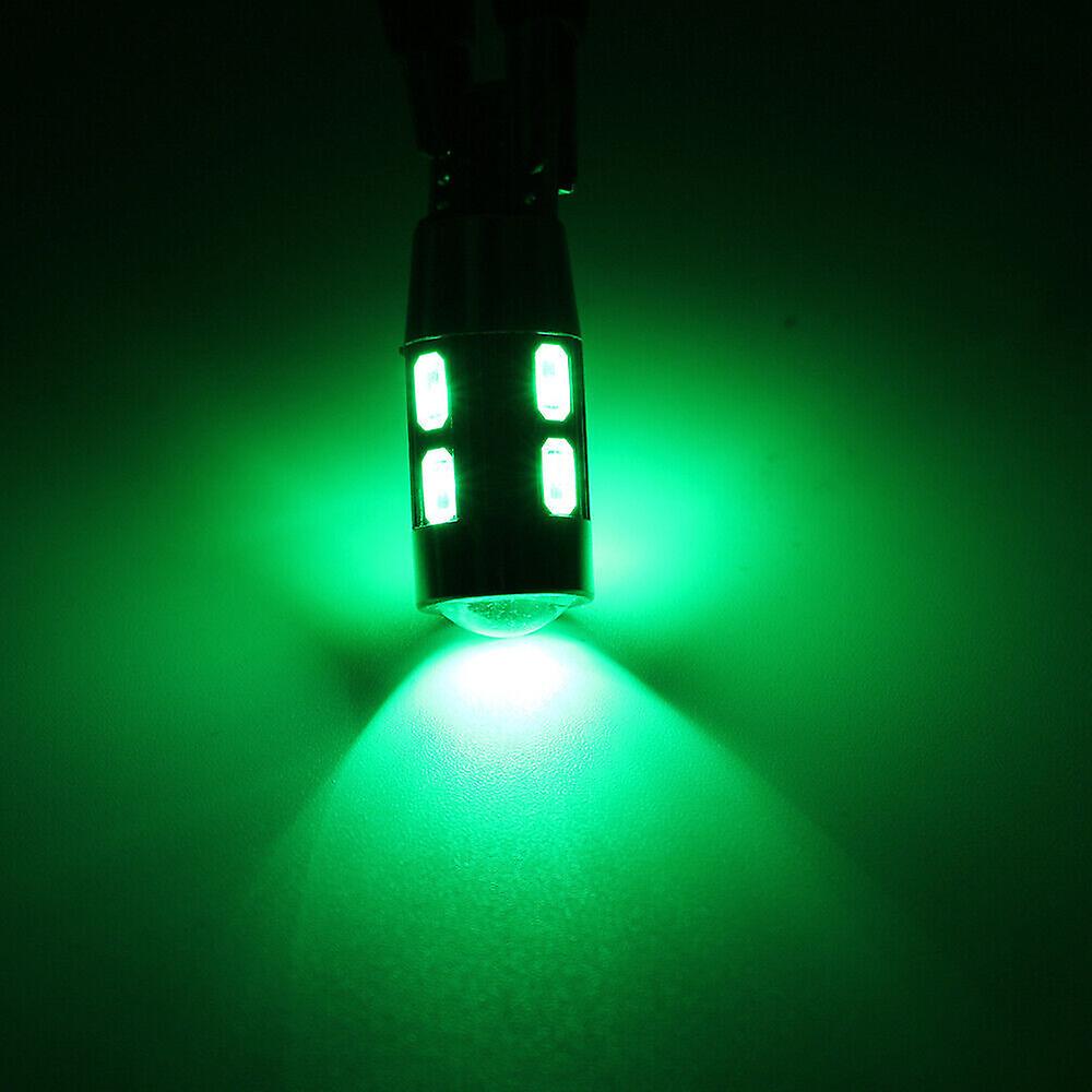 2/4pcs T10 LED 10-SMD car light CANBUS parking light illumination lamp white 12V