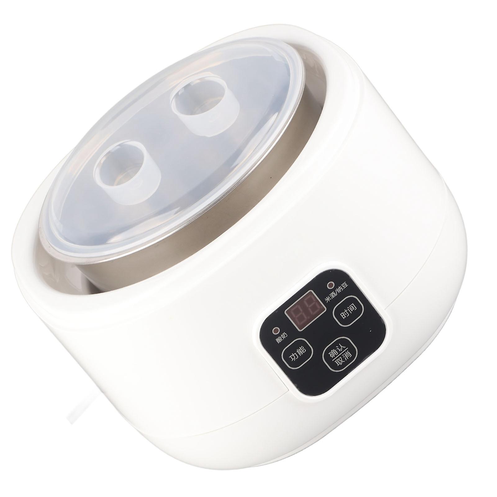 Automatic Yogurt Maker Multifunctional Compact Homemade Electric Greek Yogurt Machine for Kitchen Dorm