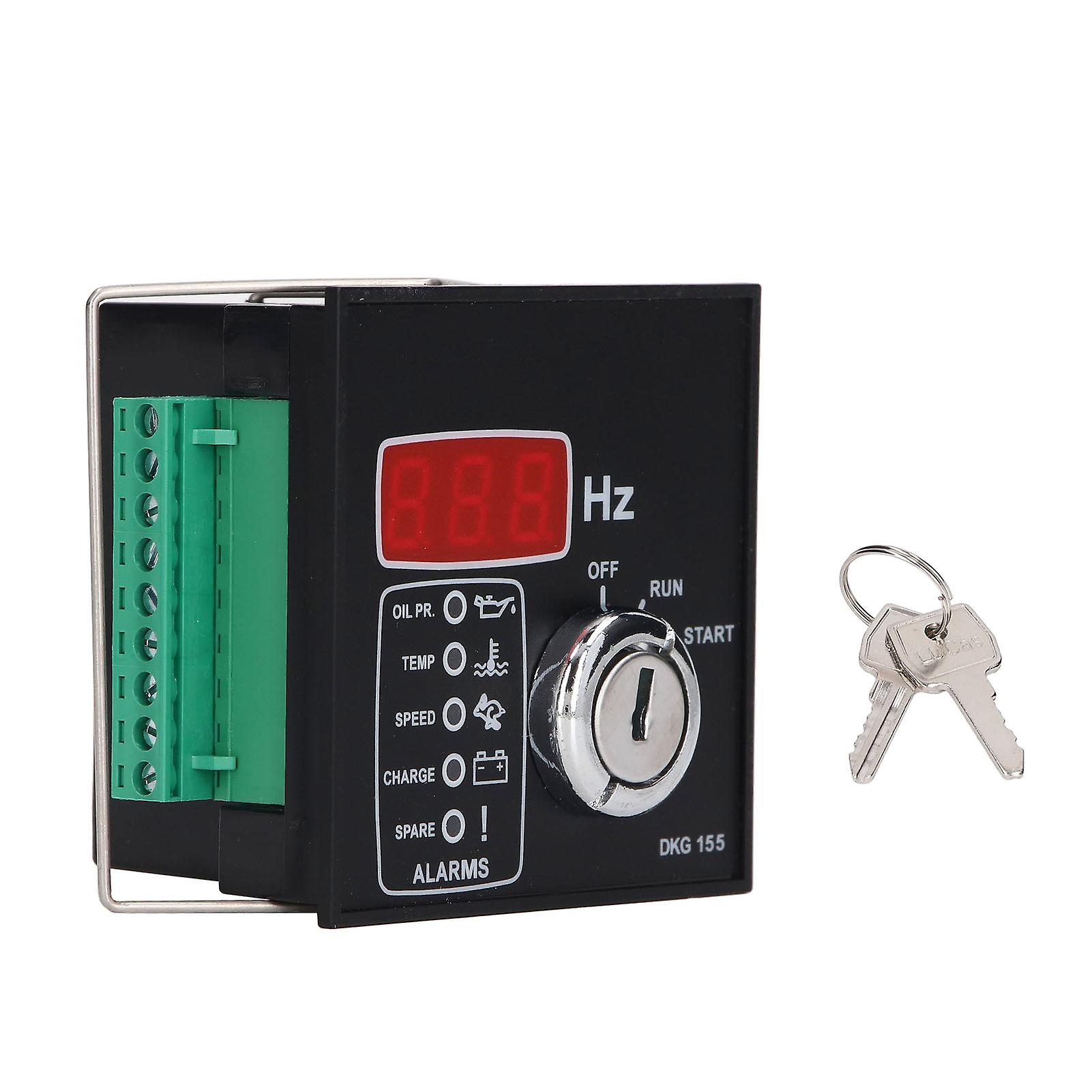 Electronic Generator Controller Module 8x7.3x5.7cm ABS 9-33V DC
