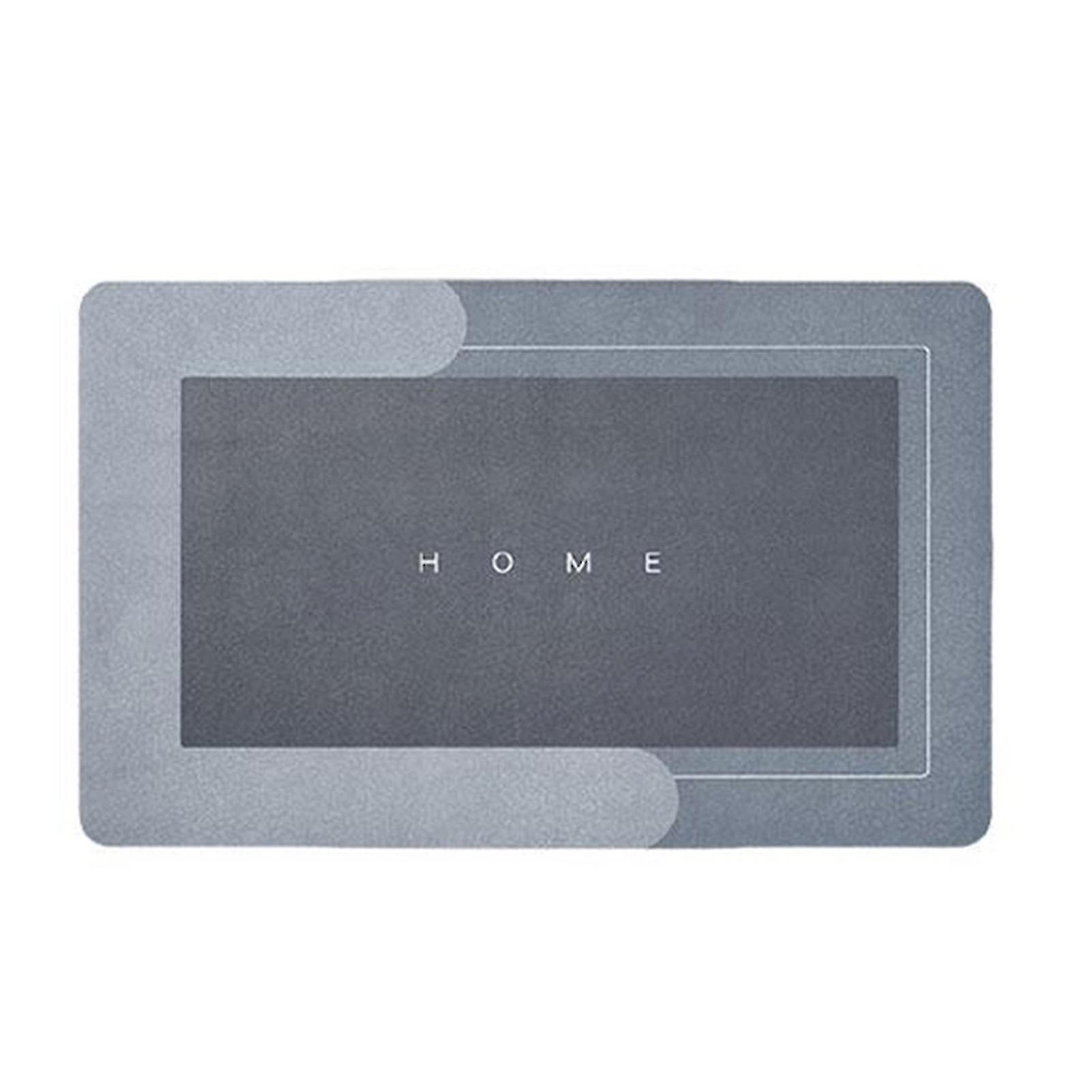 Super Absorbent Floor Mat Quick-drying Non-slip Nordic Style Diatom Mud Bath Mat For Bathroom Floor cy