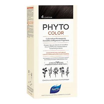Phyto PhytoColor Permanent Hair Colour: 4 Brown