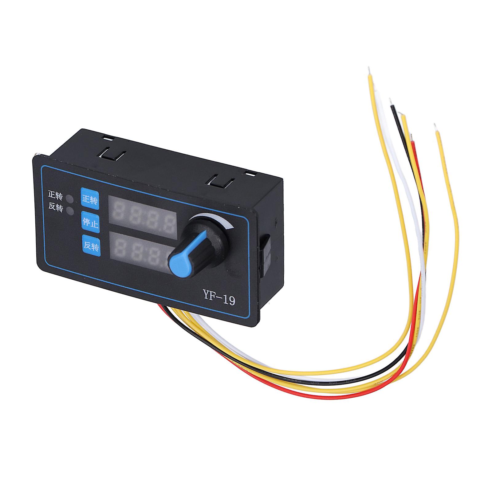 Trinn Motorkontroller Programmerbar CW CCW Rotasjonskontrollmodul Driverkort 8-24V DC