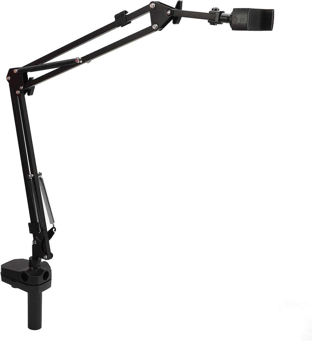 حامل الكمبيوتر اللوحي للهاتف الثقيل قابل للتعديل مع المشبك ، حماية سيليكون ناعمة للمنزل والمكتب