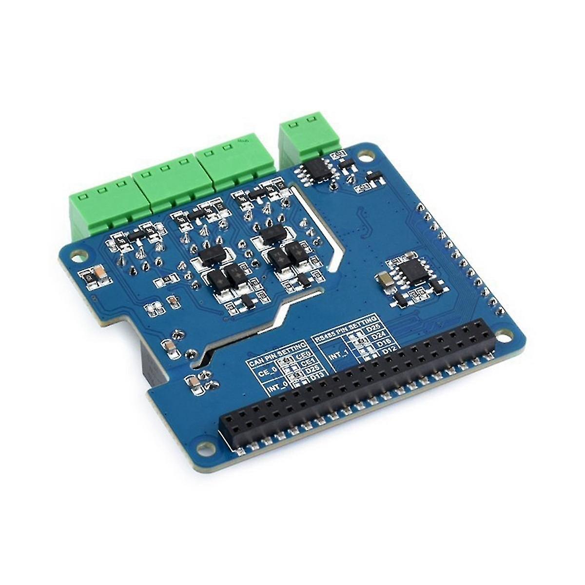 For 4b Isolated Dual Rs485 Can Interface Expansion Board Gigabit Ethernet Power Isolation Protection