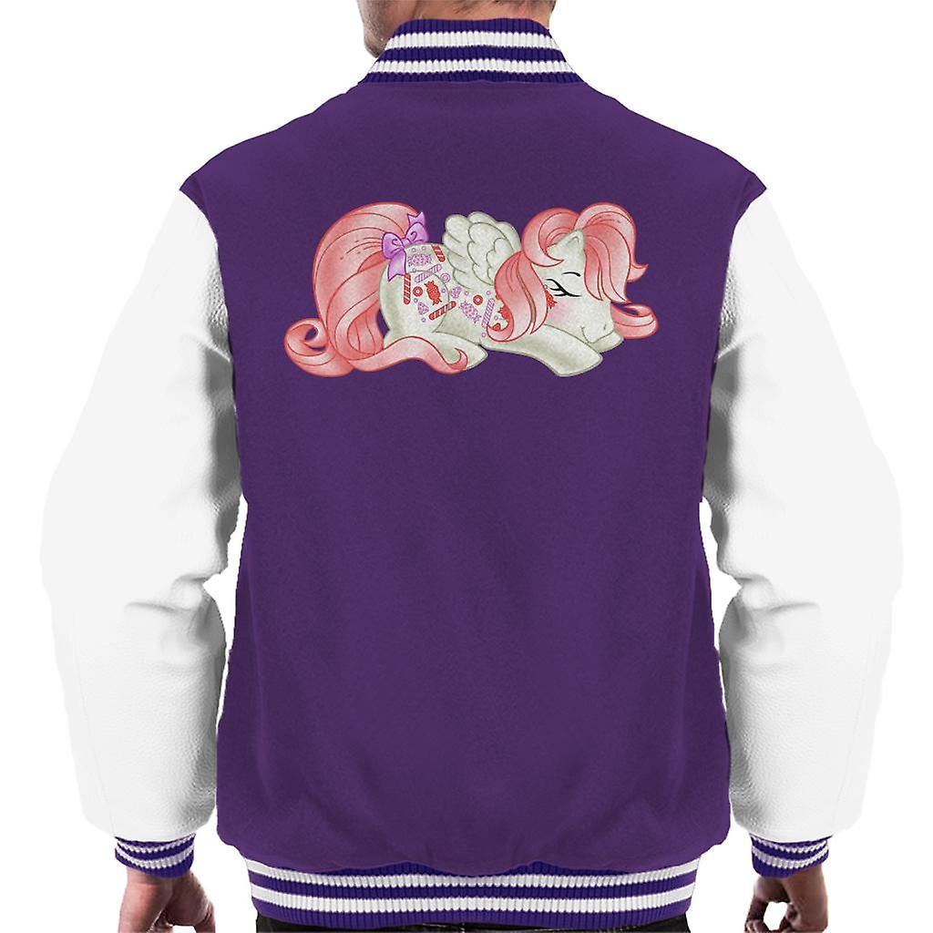 My Little Pony Strawberry Sweetie Sleep Men's Varsity Jacket