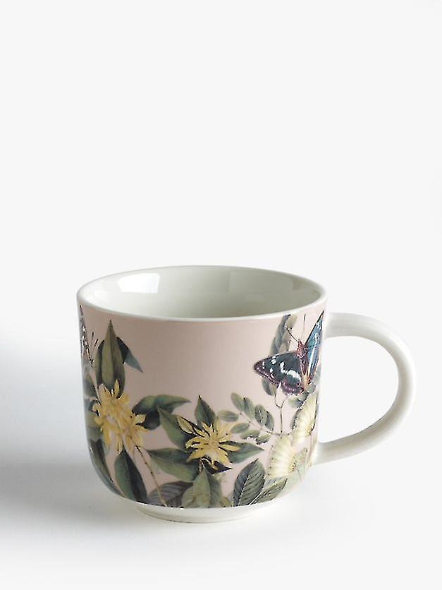 Kew Farfalla floreale tazza rosa