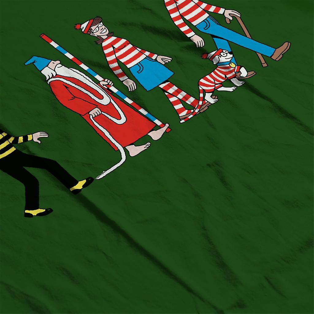 Maglietta Dov'è la Maglietta di Wally? | Cotone Maglietta Ragazza | T Shirt Bambino | Rosso 4-5 Anni