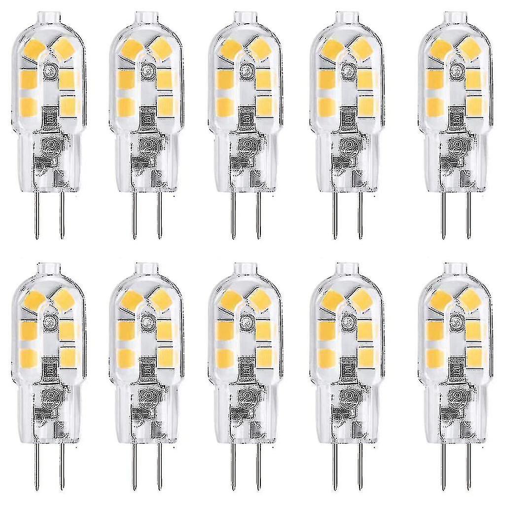 20w Halogen Bulbs Replacement G4 Base 12 Volt G4 Led Bulbs Pack Of 10