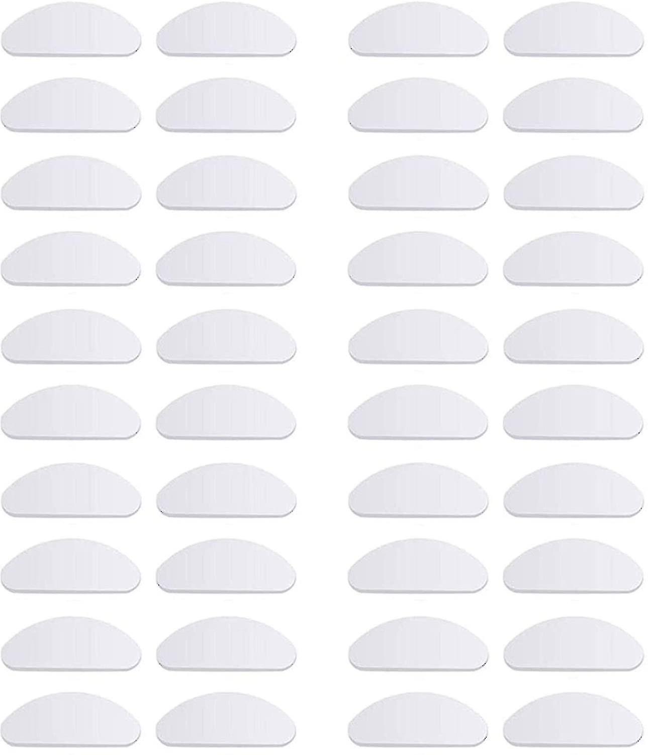 20 Pairs Of Glasses Nose Pads Non-slip Silicone Soft Nose Pads Self-adhesive Nose Pads Adhesive Nose Pads Nose Pads Glasses Pads For Glasses Sunglasse