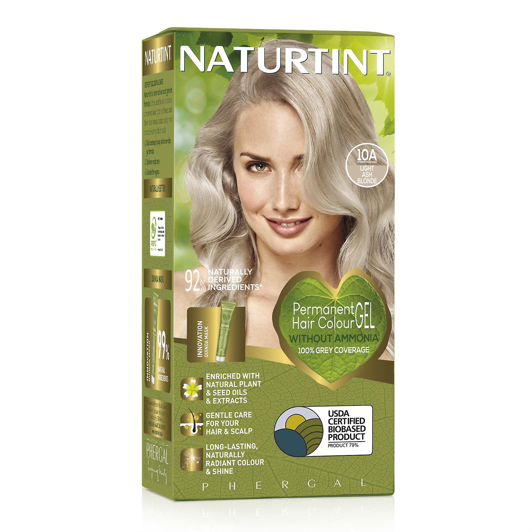 Naturtint Permanent Hair Colour 10A Light Ash Blonde - 170ml