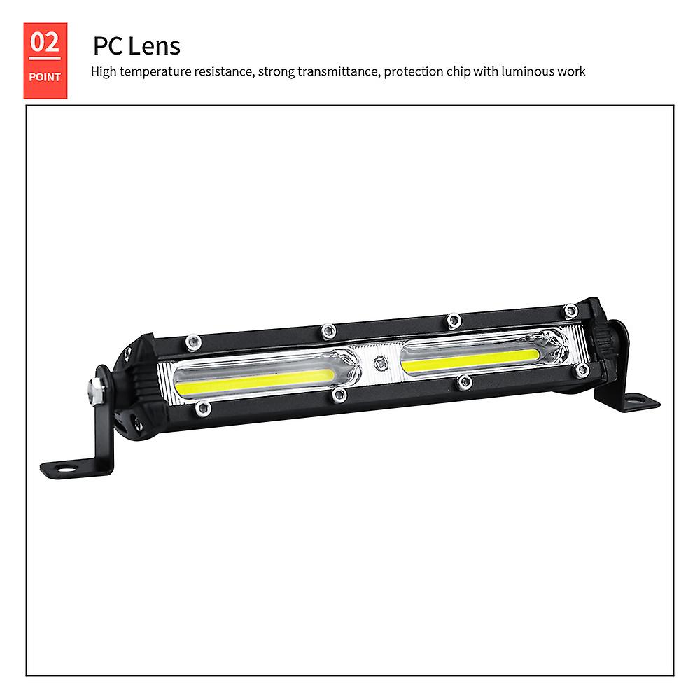 Suv Spot Nebelscheinwerfer Auto Led Arbeitslicht 12v 24v Led Scheinwerfer Arbeitslichtleiste 6500k Streifenlicht für Auto Auto LKW Anhänger