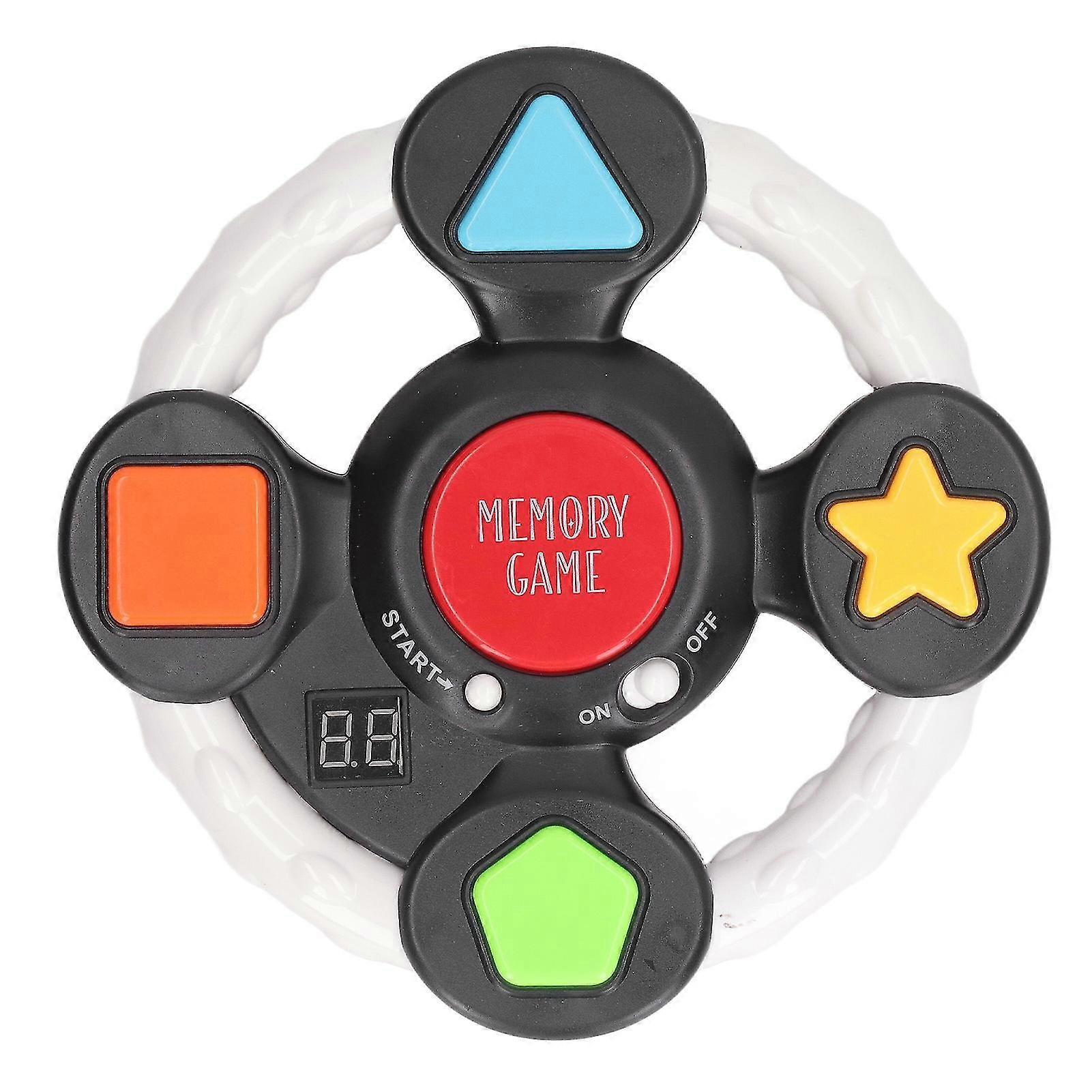 Electronic Memory Handheld Game Electronic Competitive Challenge Brain Teaser Memory Run Game With Lights