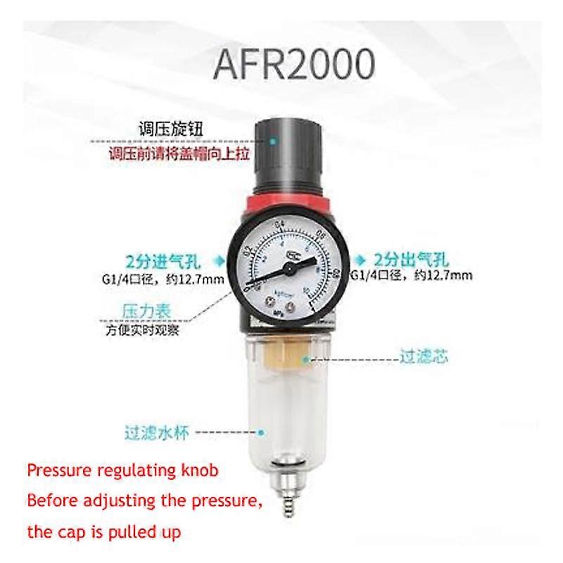 Air Compressor Accessories Adjustable Pressure Filter