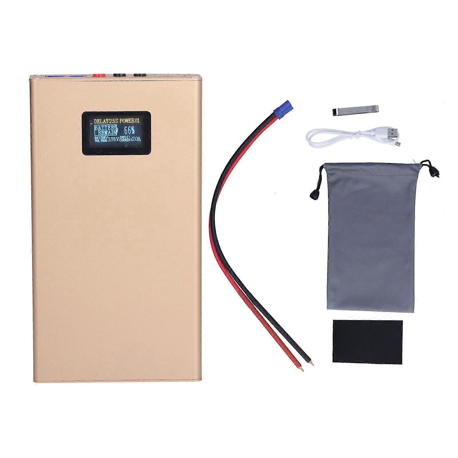 Spot Welder Adjustable Battery Welding Machine 20 Gears Portable with Type C Interface