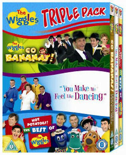 The Wiggles Triple Pack DVD (2010) Murray Cook cert U 3 discs