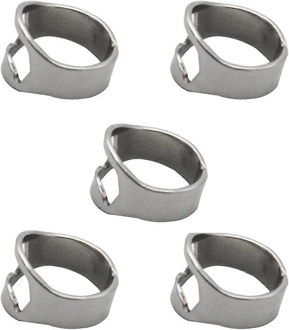 5pcs Edelstahl Bierffner Ring Korkenzieher Auf Der Party Oder Ausflug Mini Flaschenffner