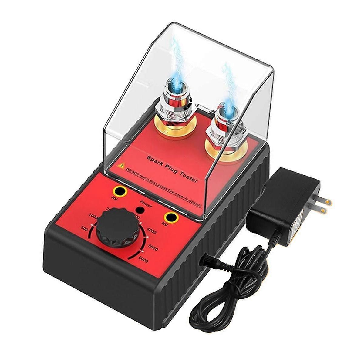 Spark Plug Tester,Spark Plug Tester+Two 12mm Spark Plug Socket Spark Tester,Spark Plug Tester and C