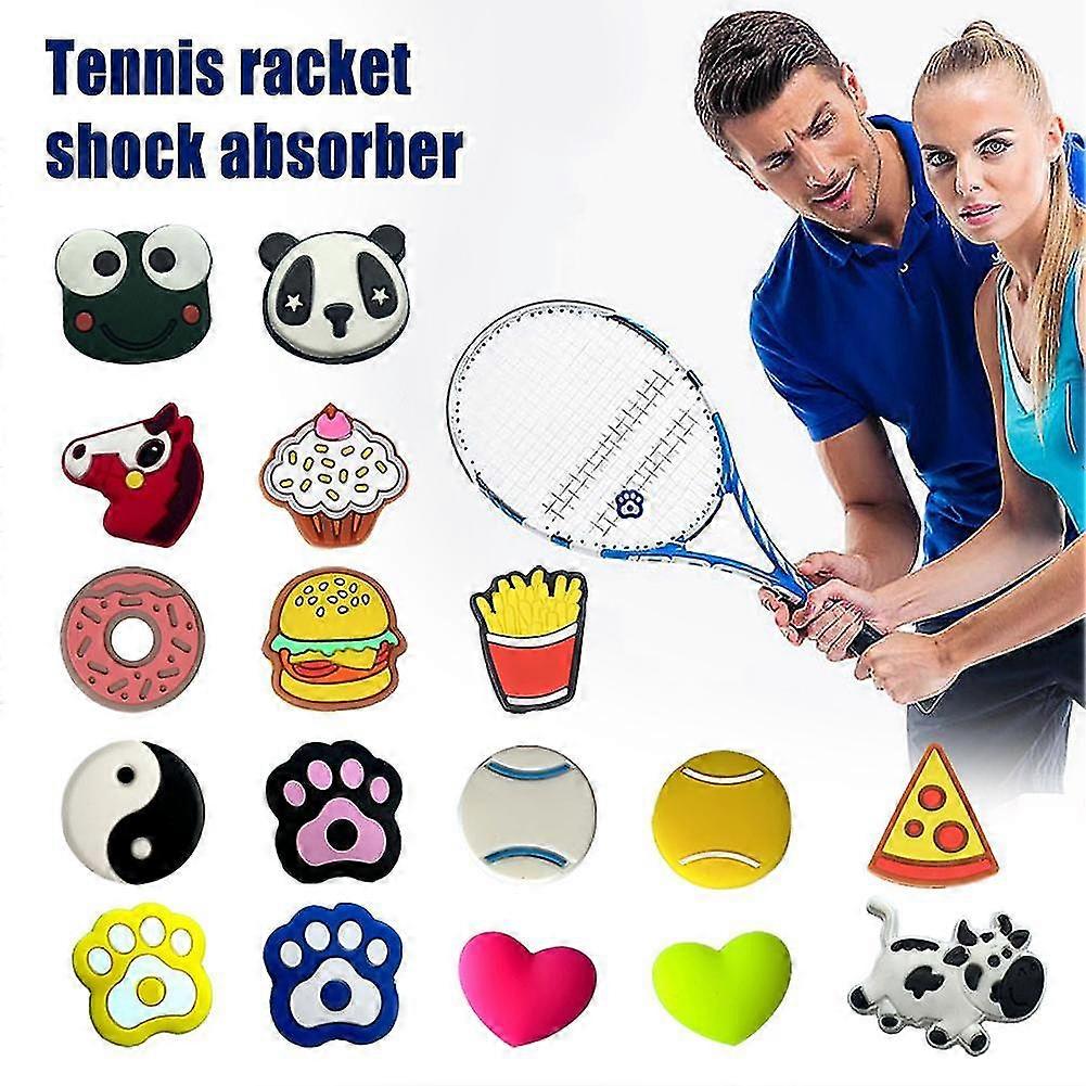 SULIUDAJI 8-teiliges Tennis Dämpfer Set - Lustige Schockabsorber Für Rackets