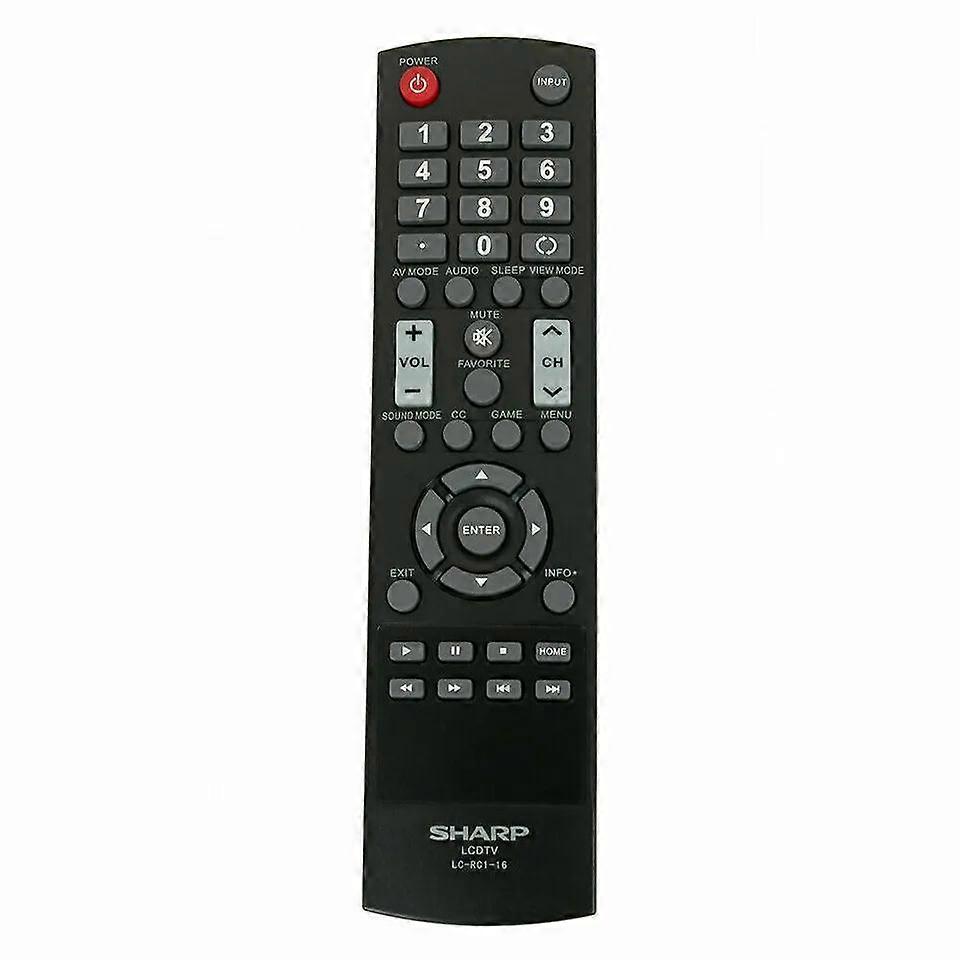 New Original For Sharp LC-RC1-16 LCD TV Remote Control LCRC116 LCDTV LC32LB370