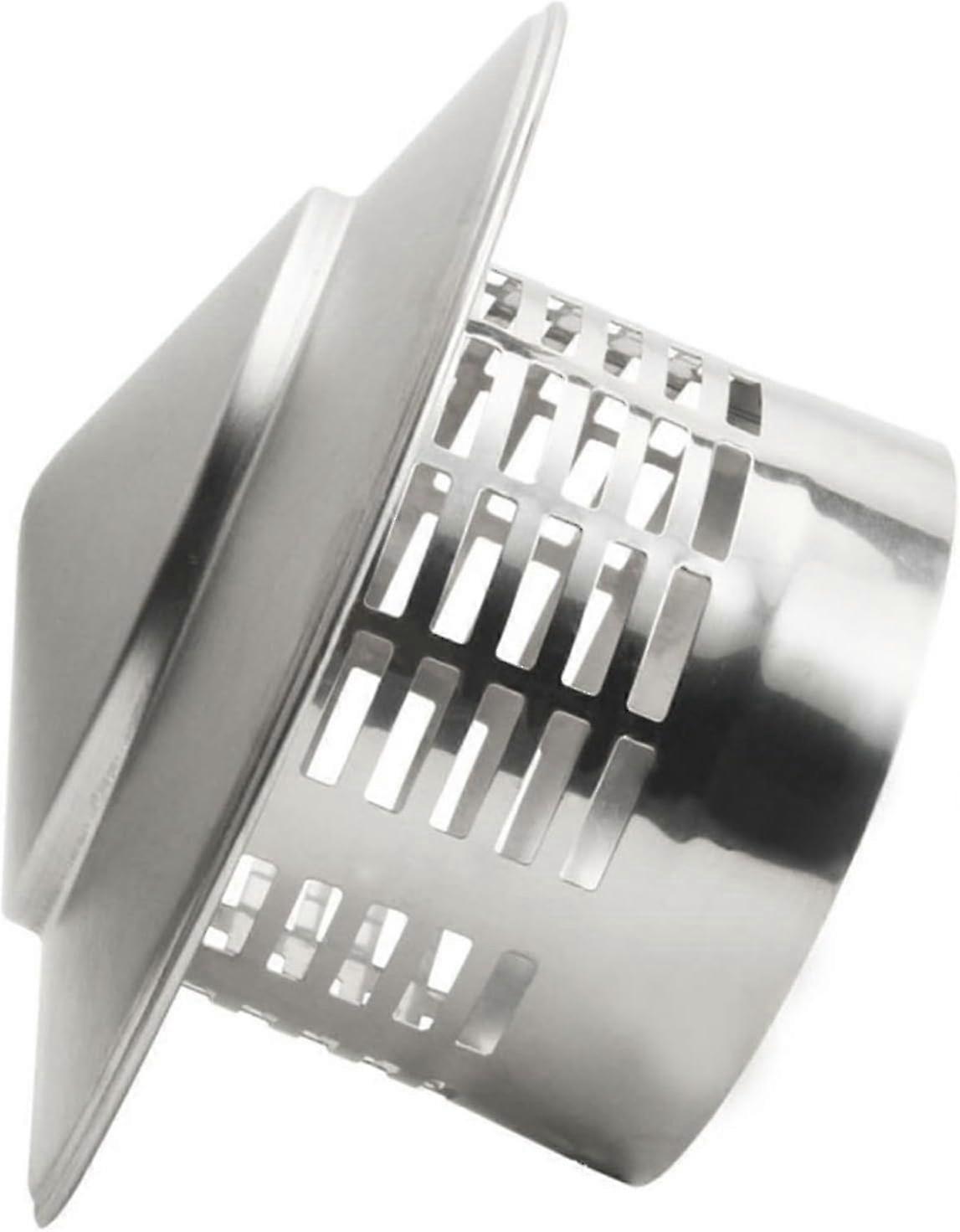 Cowl Rain Cap And Bird Guard Stainless Steel Chimney Cap Exterior Wall Fresh Air Outlet Roof Pipe Exhaust Hood Cover For Wood Log Burners Multifuel St