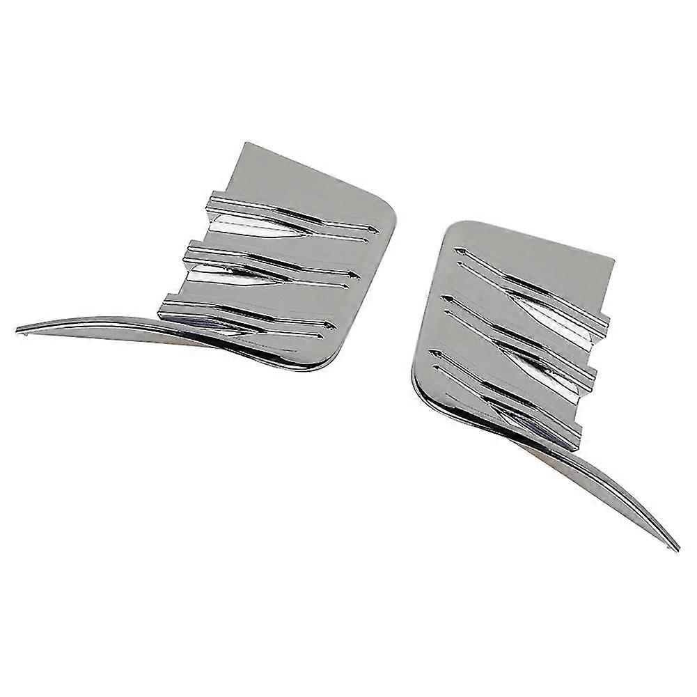 Front Bumper Fog Light Lamp Cover Trim Frame Exterior Accessories For 2019-2022 ,silver