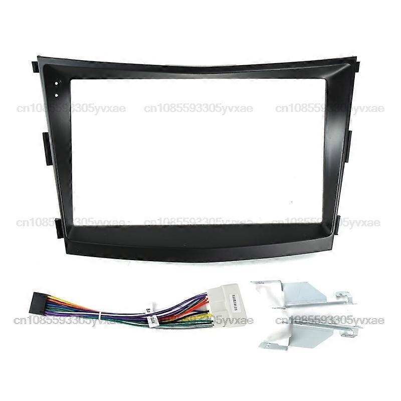 9inch Car Radio Frame for Ssangyong Tivolan 2014 2015 2016 2017 DVD Stereo Frame board GPS Adapter Mount Dashboard Kit
