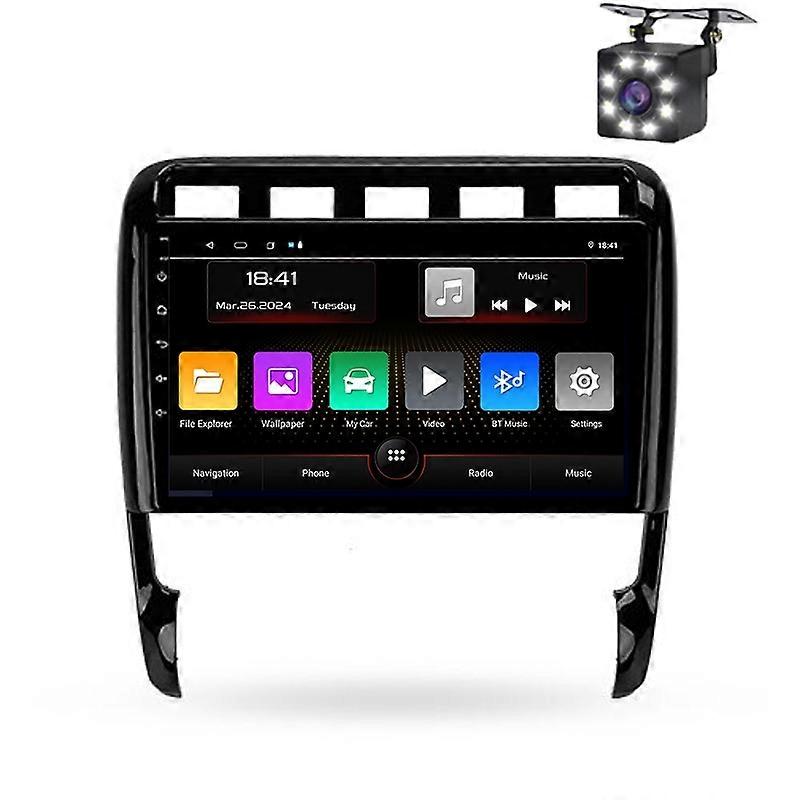 Car Radio For Porsche Cayenne I 1 9PA 2002-2010 Multimedia Video Player Carplay Navigation GPS