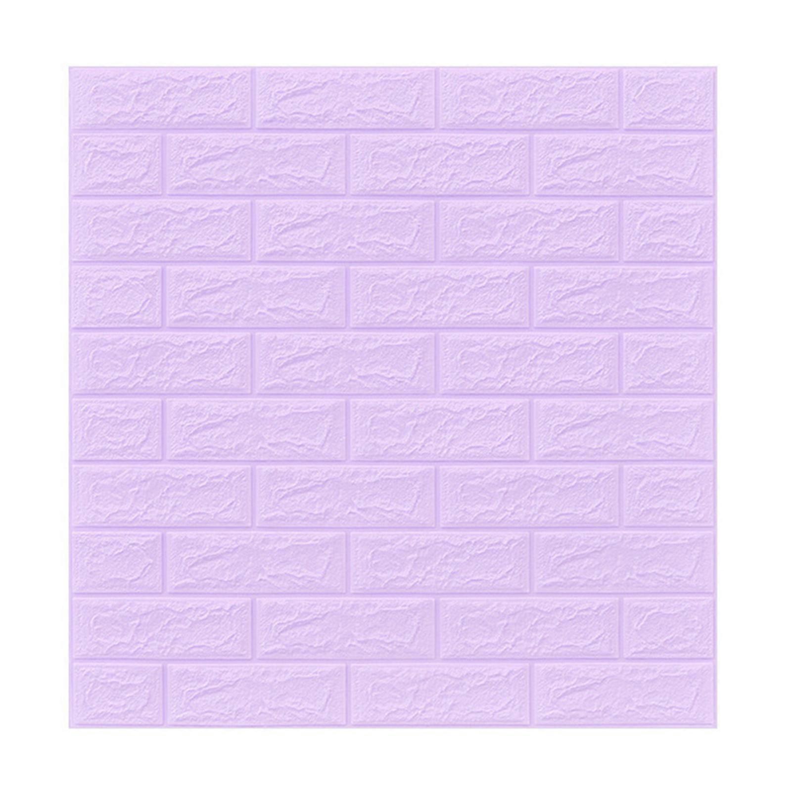 Self-Adhesive Wall Panel Stone Effect Brick Pattern 3D Foam Waterproof Wallpaper