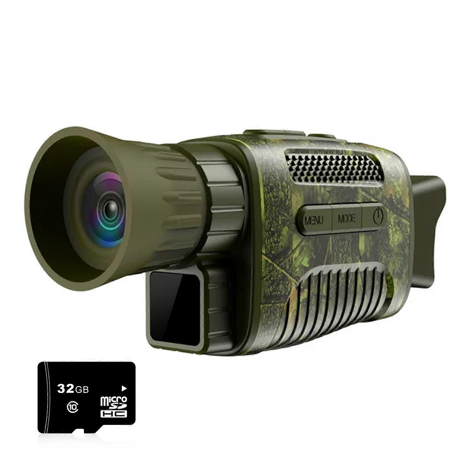 Digital Night Vision Monocular 24MP 1080P Infrared Night Vision Goggles for Hunting Camping Traveling