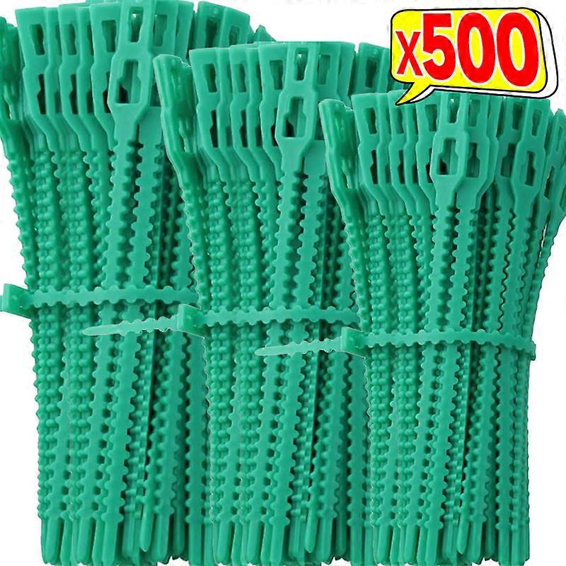 Adjustable Plants Cable Ties Reusable Garden Self-locking Zip Cables Ties for Shrubs Support Fastener Loop Wrap Rings