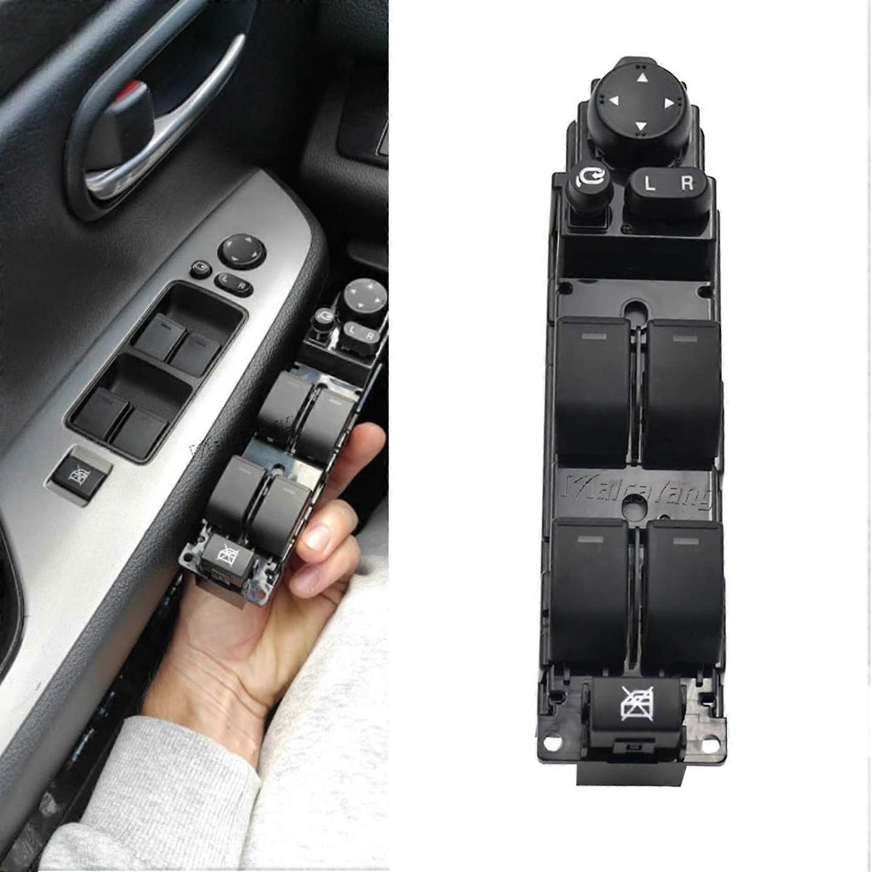 Power Window Master Control Switch Electric Regulator Button Fit for Mazda 6 GH 2007-2013 GS1E66350A Black