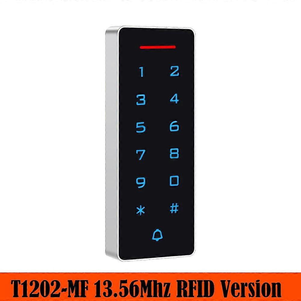 Narrow Access Control Keypad Outdoor Access Controller Touch Door Opener System Electronic EM4100 125KHz 13.56Mhz MF Card