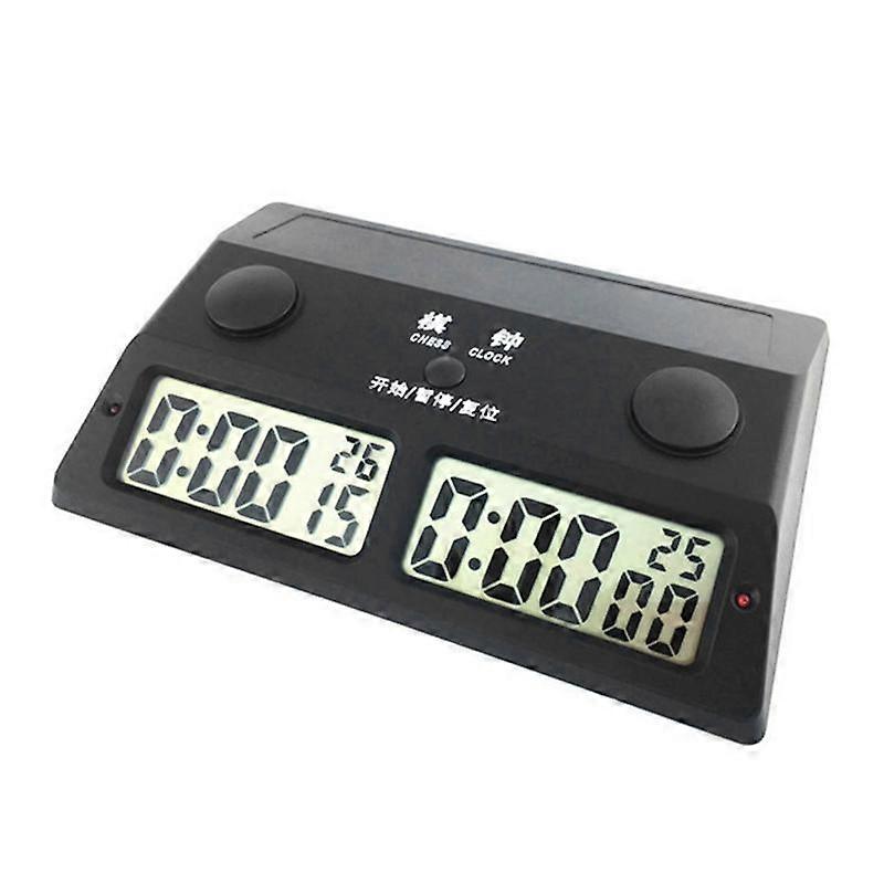 Chess Clock Competition Hour Meter Digital Board Game Stopwatch -385 Professional Chess Count Up Do