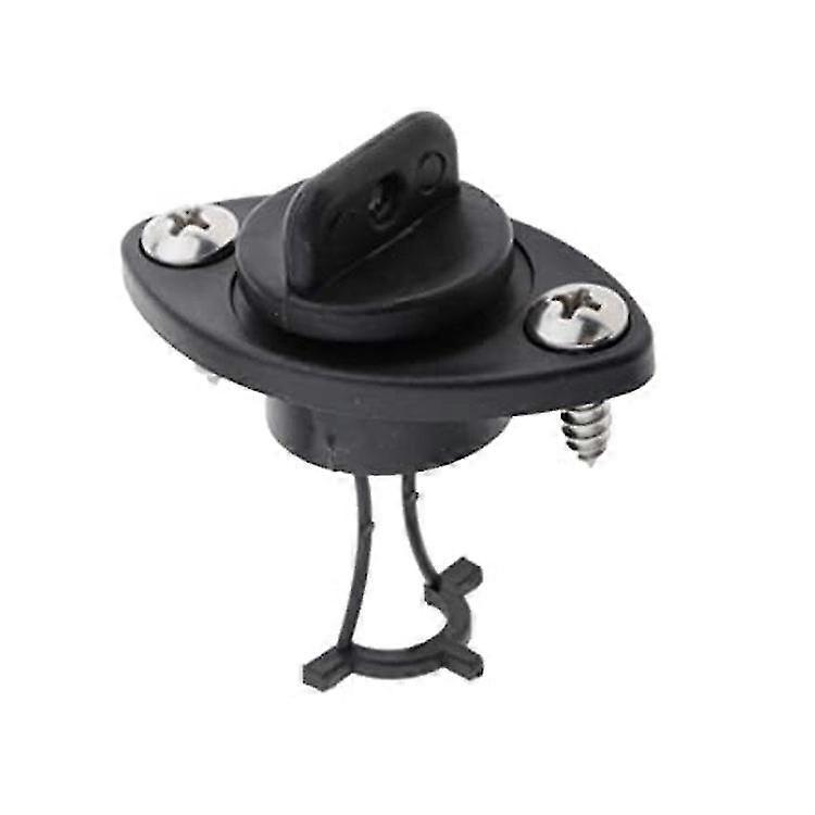 Kayak Drain Plug Plugs Bung For Dinghy Kayak Fits For Almost All Kinds Of Canoeing Canoe Kayak And Boat(2 Pcs, Black)
