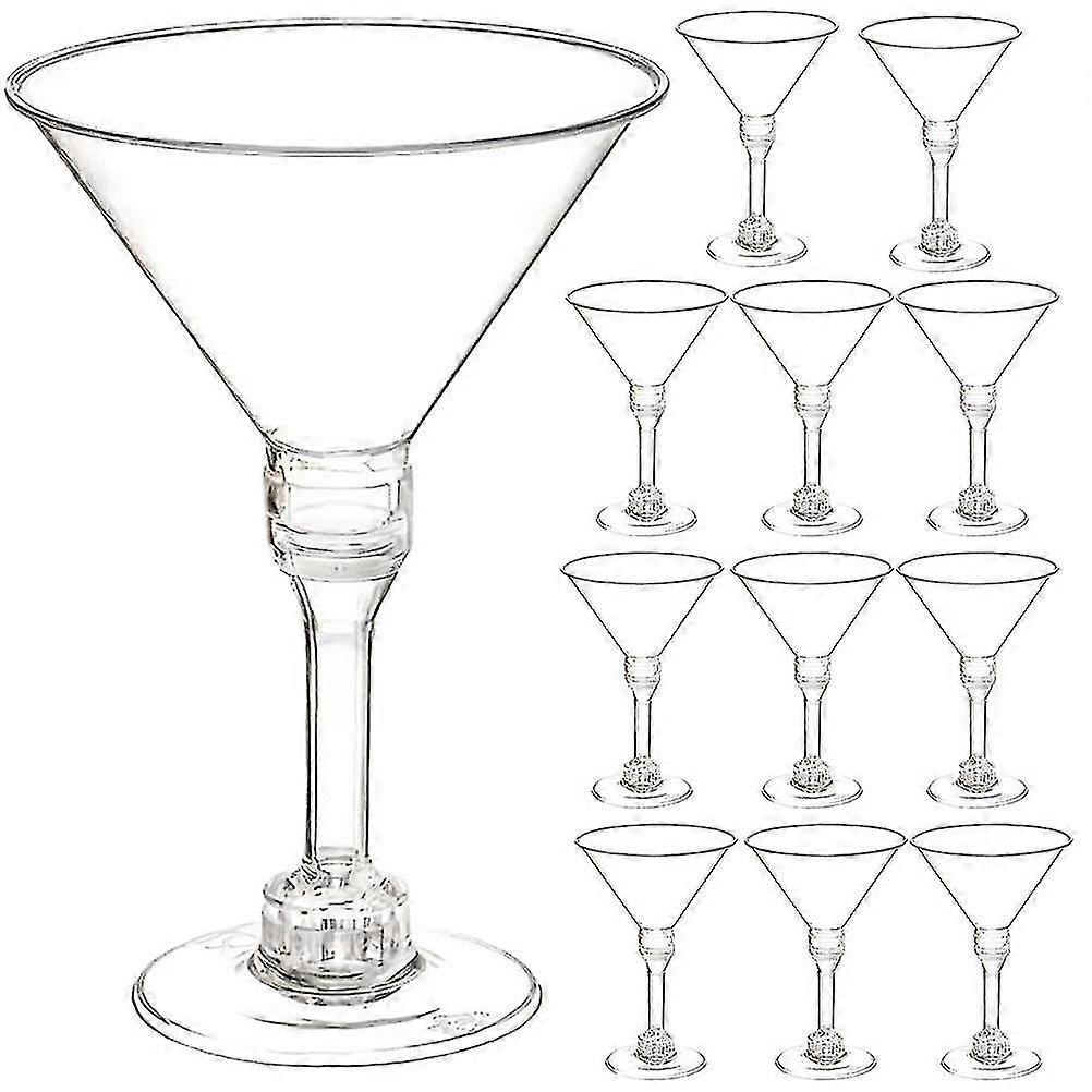 15db eldobható koktél csésze törhetetlen koktélpohár party fesztivál ivó serlegek