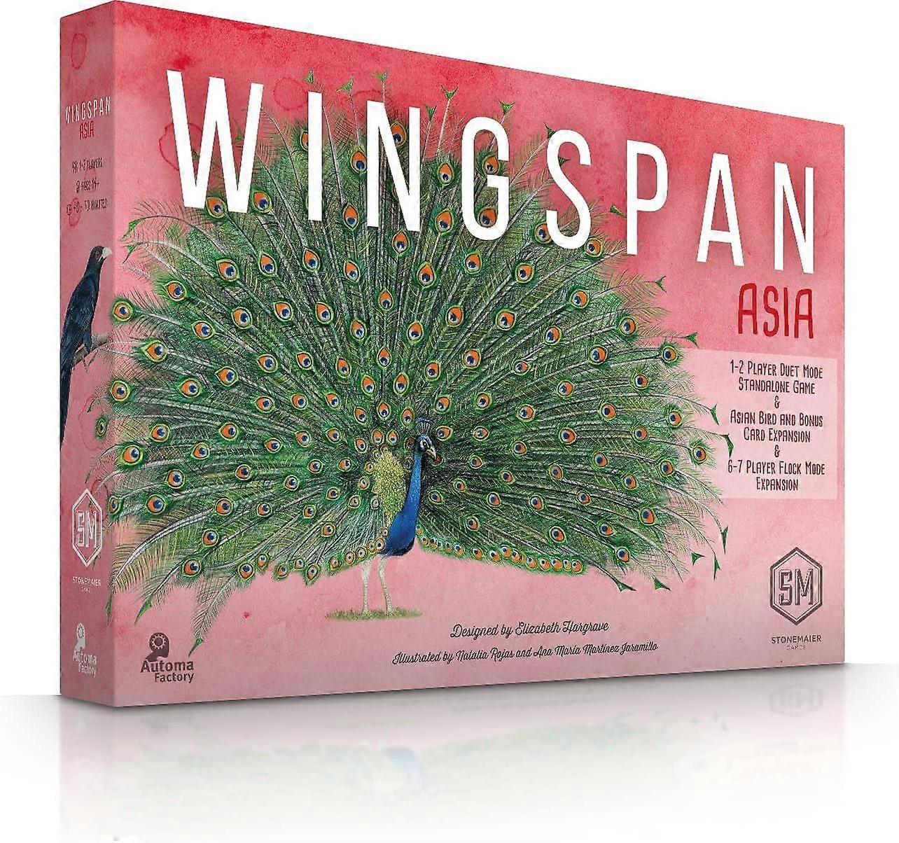 Wingspan Asia Standalone Expansion Pack For Board Game