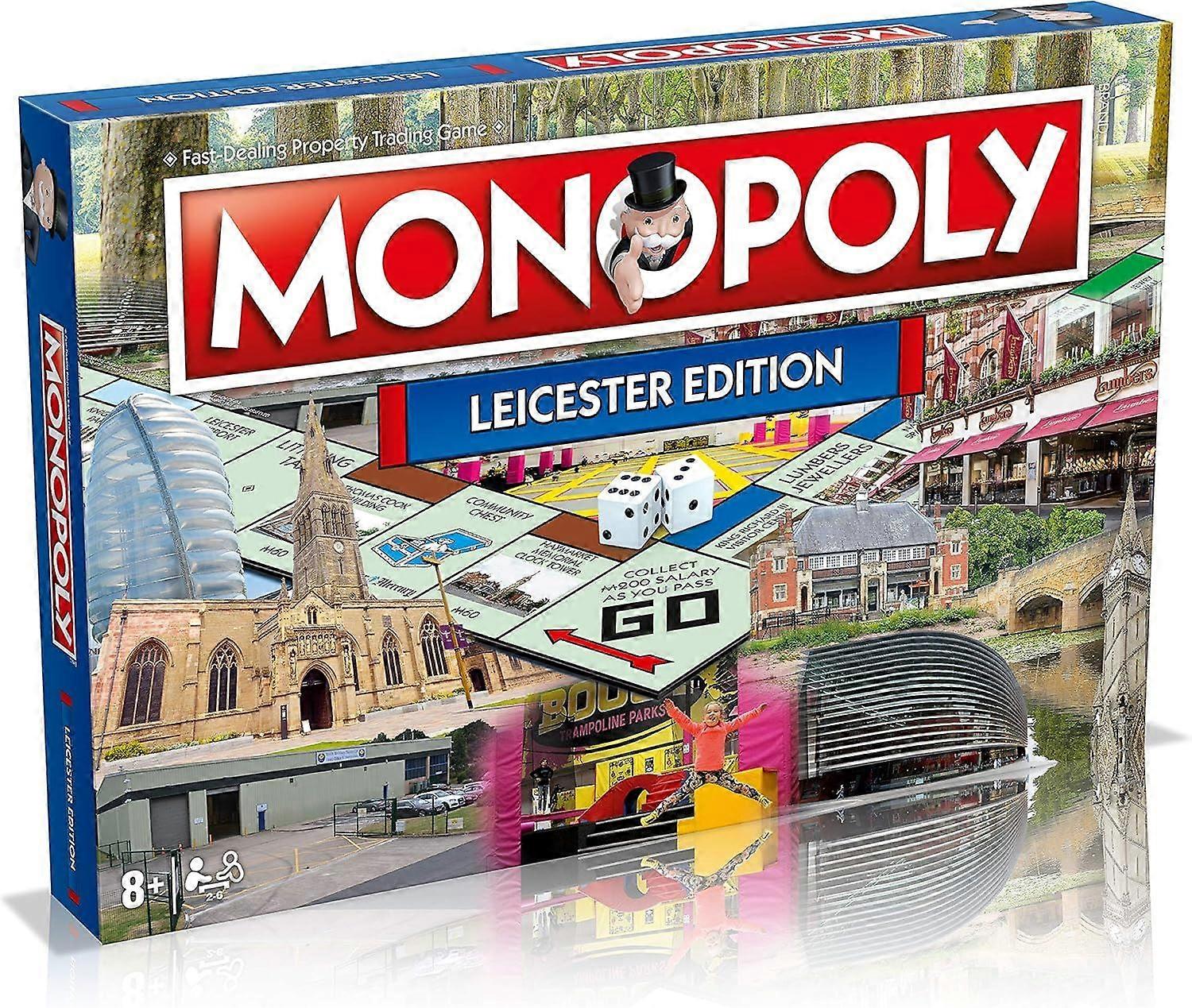 Monopoly Regional Leicester Board Game