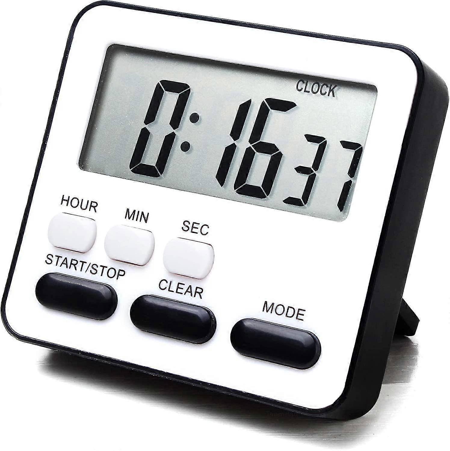 Clock & Alarm Count Up & Count Down(black)