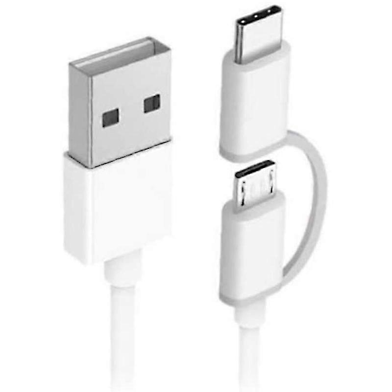 2-in-1 Usb Cable (mini Usb To Type C) 100cm Applicable To All Type -c Products And Mini Products