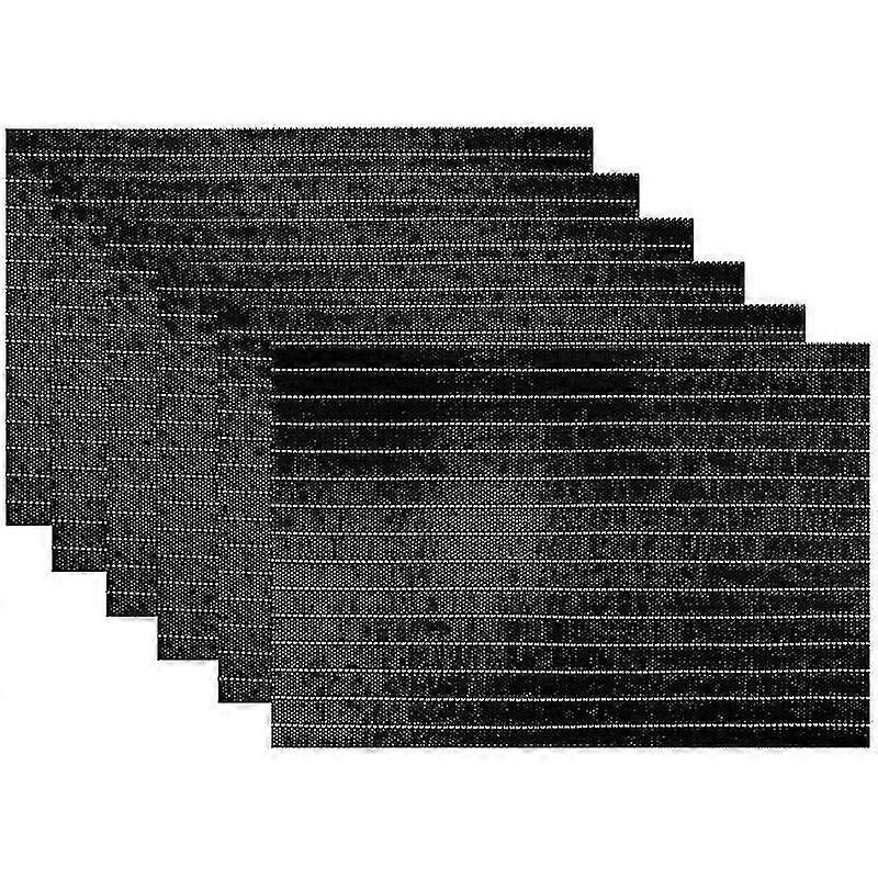 Placemats Set Of 6 , Compatible With Dining Kitchen Table Place Mats Non-slip