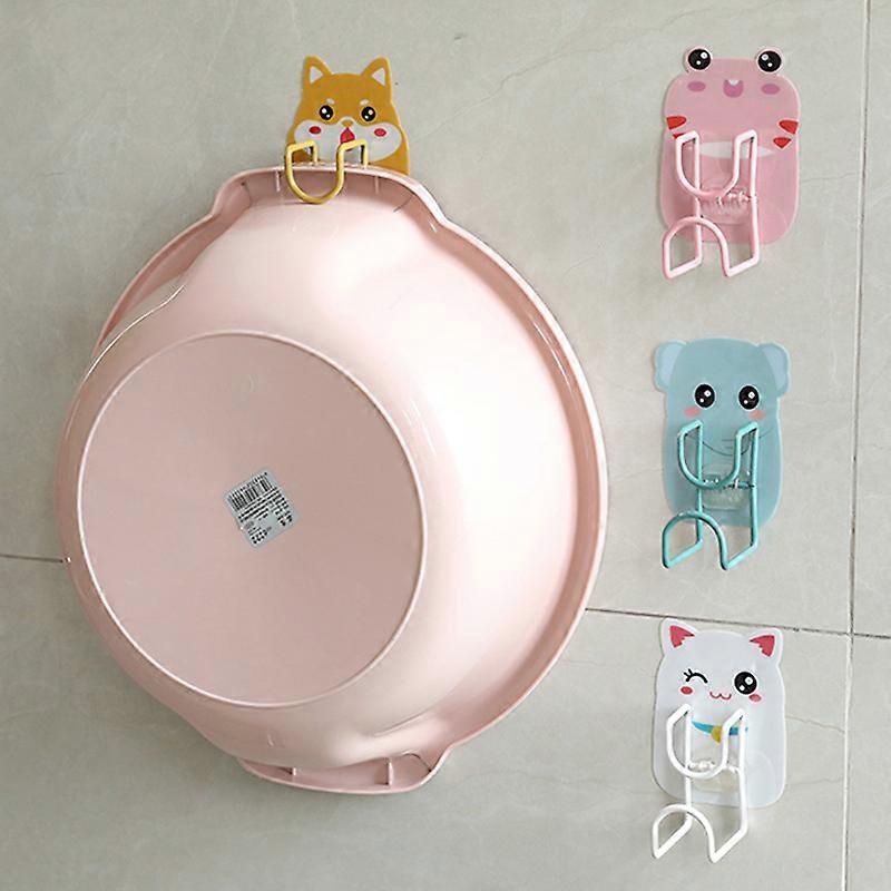 4pcs Latest Models Adhesive Hooks 11lb