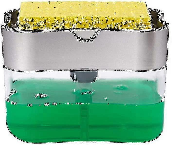 Liquid Soap Dispenser Set, Foaming Plastic Elegant Hand Pump Dispenser