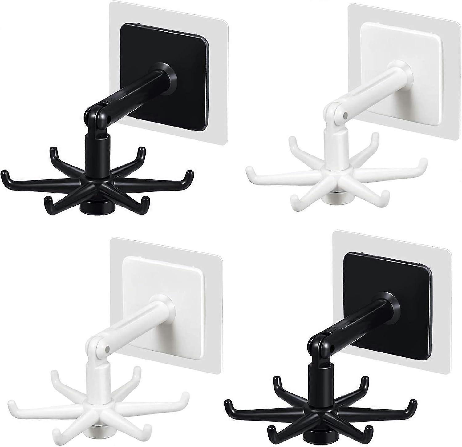 Hanging Utensil Rack Hooks 6 Hooks Kitchen Bathroom