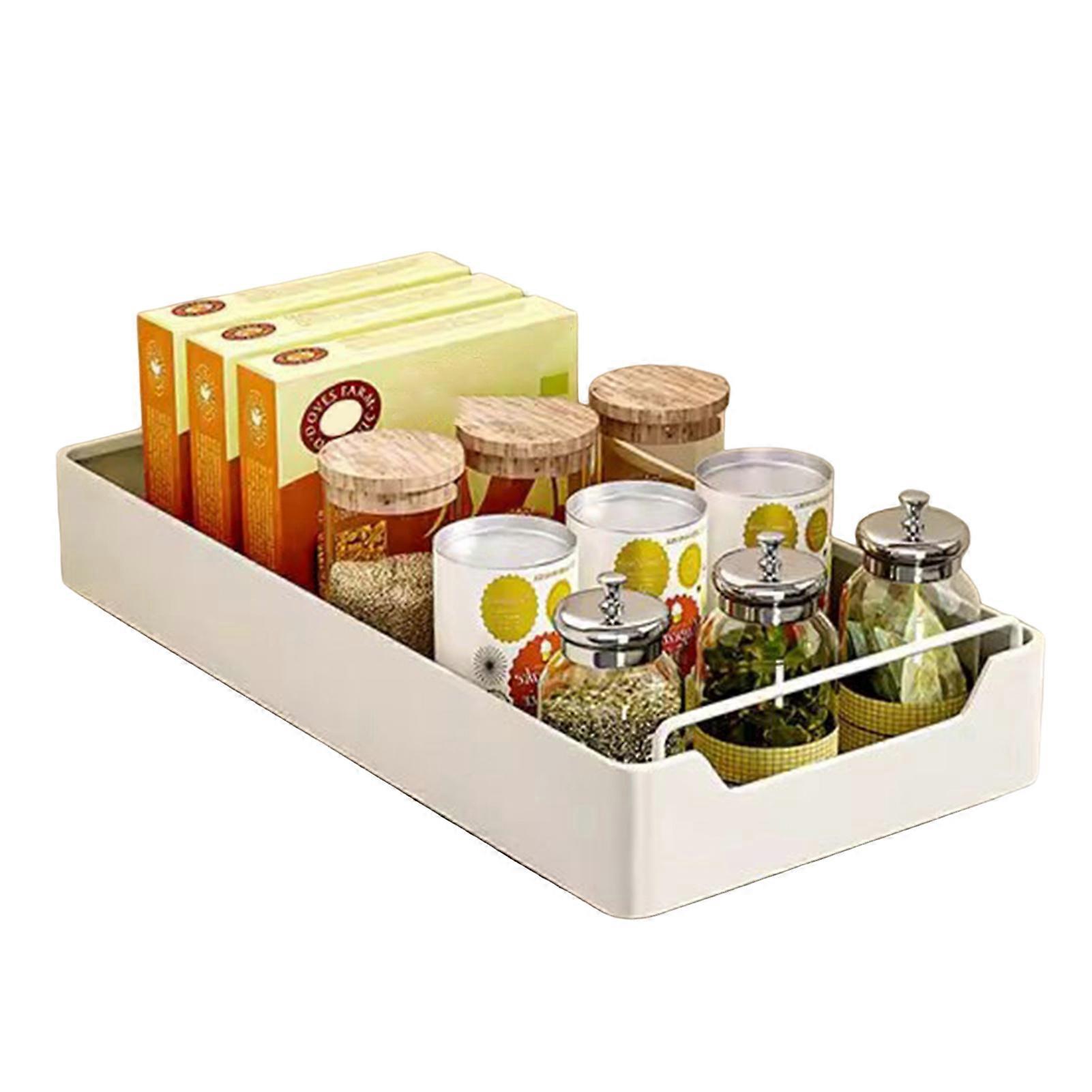 Storage Rack Pull-Out Cabinet Drawer Strong Load-Bearing Expandable Design Easy Installation Multifunctional Organizer