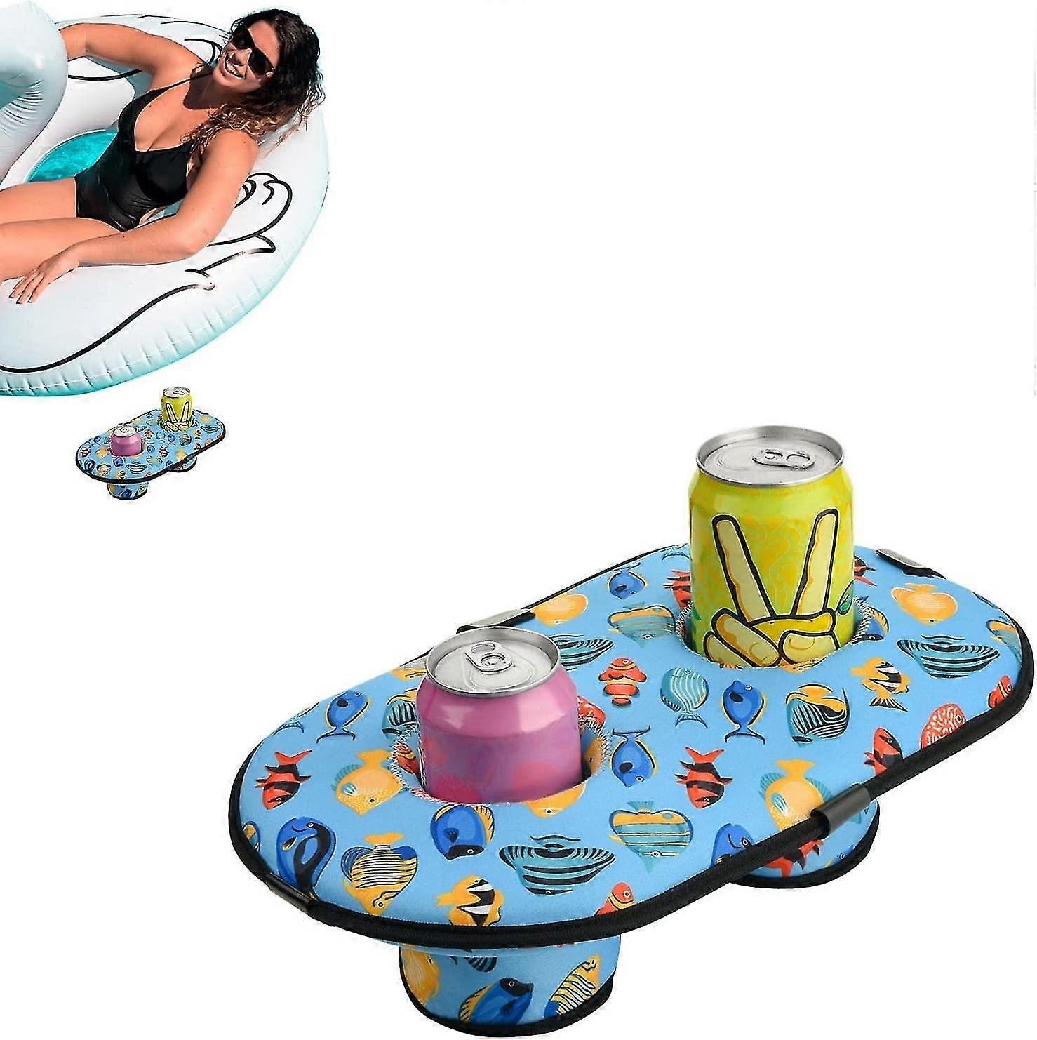 inflatable pool cup holder-pool bar drink holder,inflatable drink holder,floating cup holder
