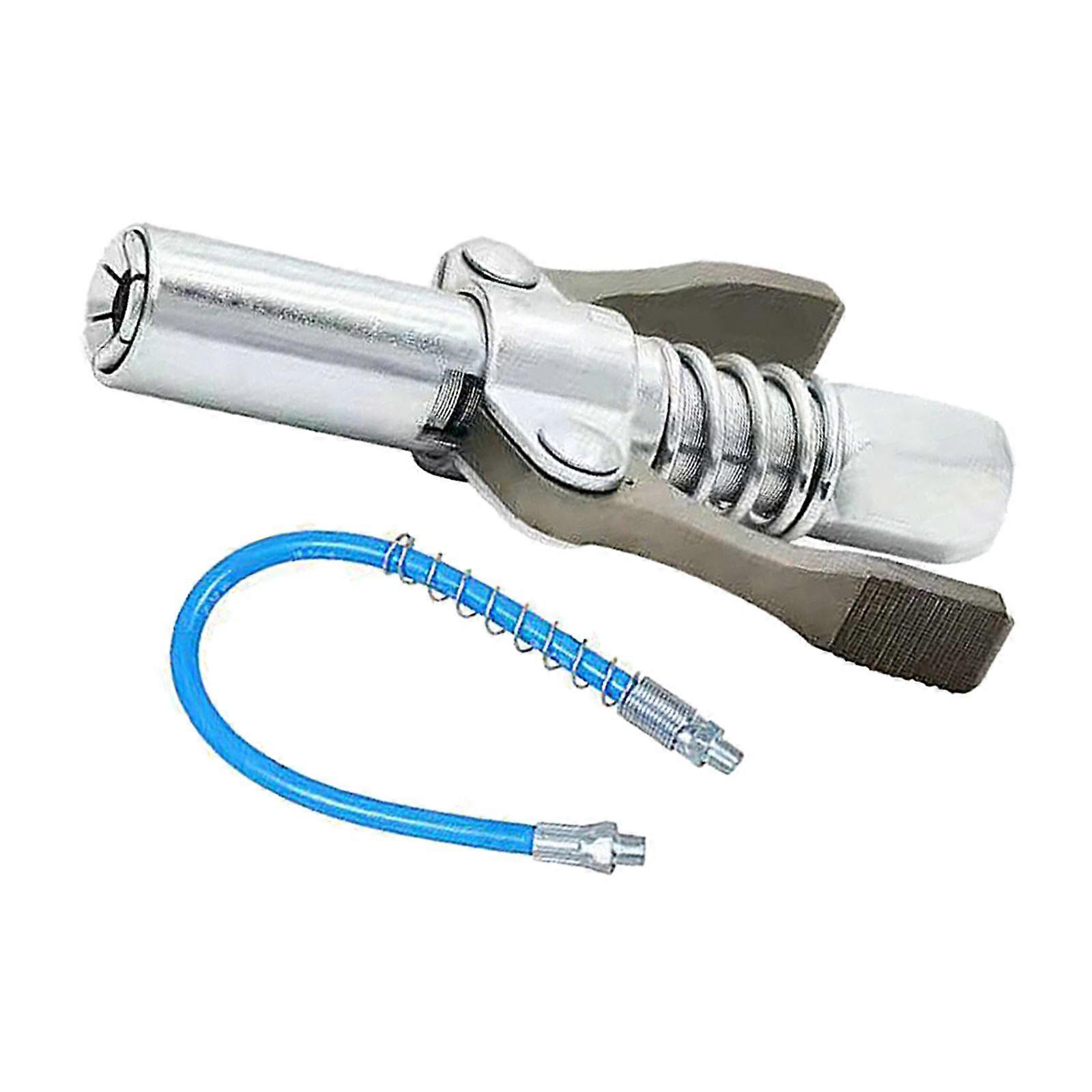 Heavy Duty Grease Coupler Self Locking Grease Nozzle for Attachment Nozzle and 60cm Hose