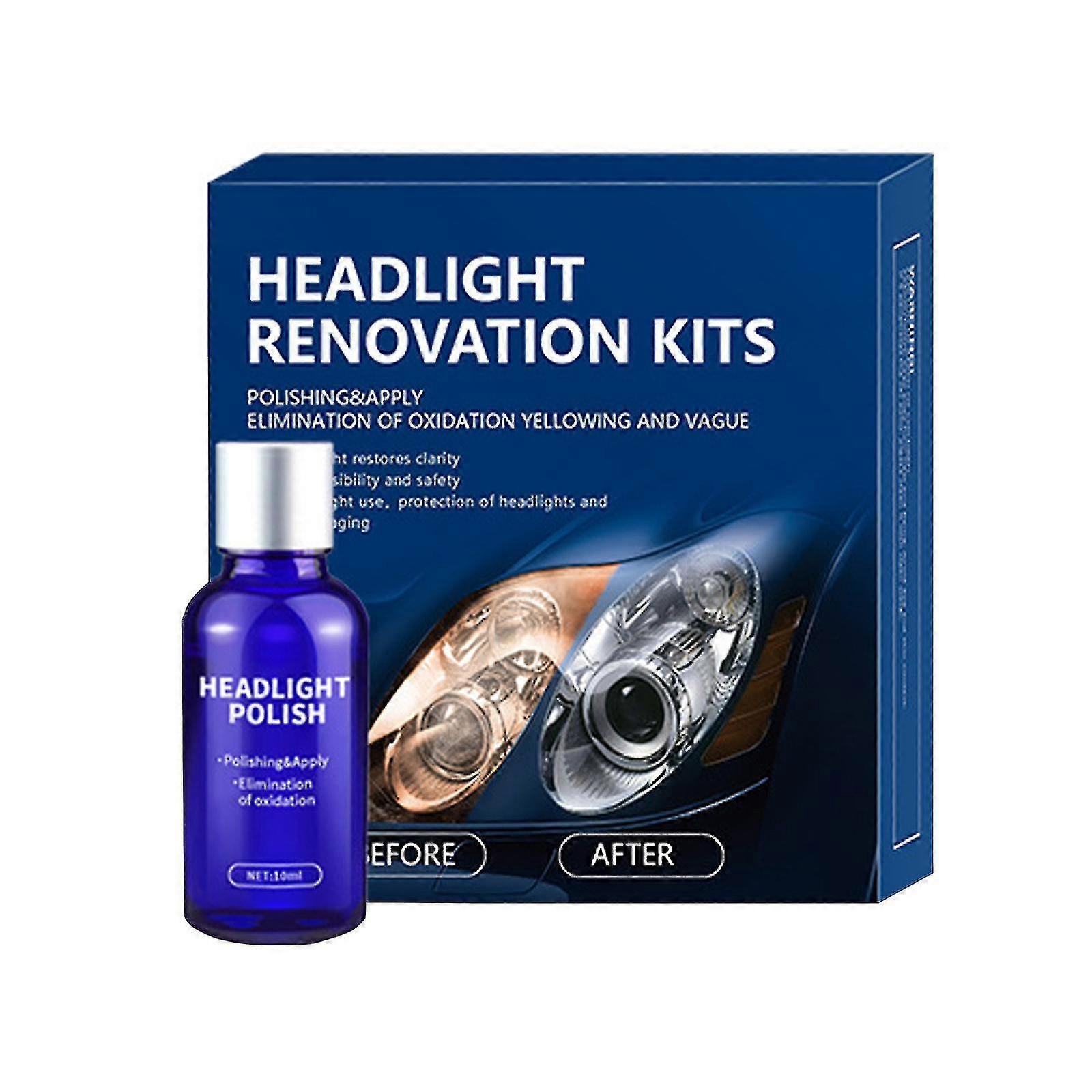 Car Headlight Repair Liquid Headlight Crystal Plating Refurbishment Agent 30ml