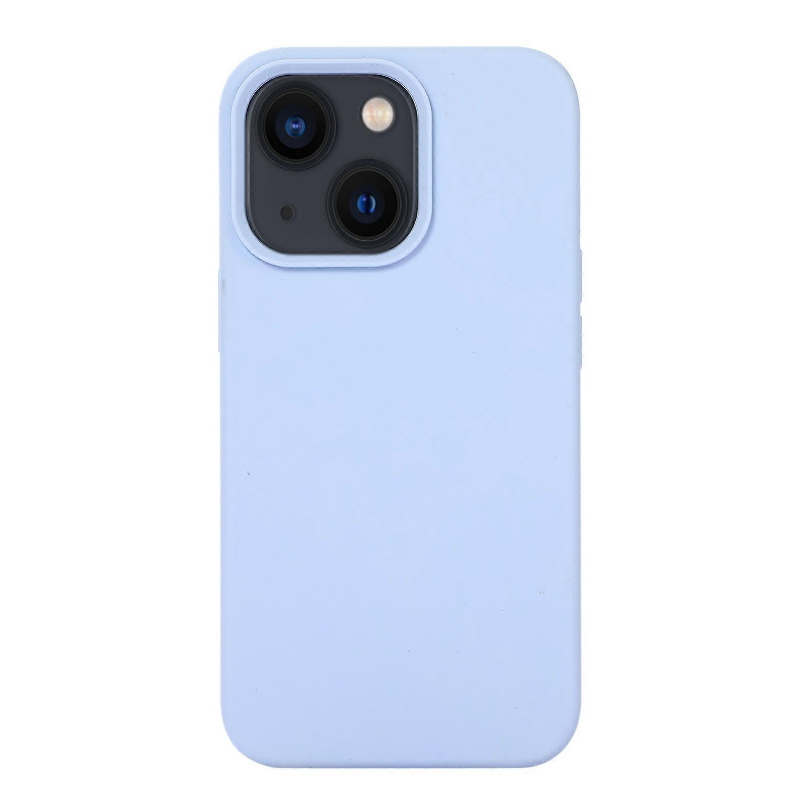 For iPhone 14 Plus Liquid Silicone Phone Case