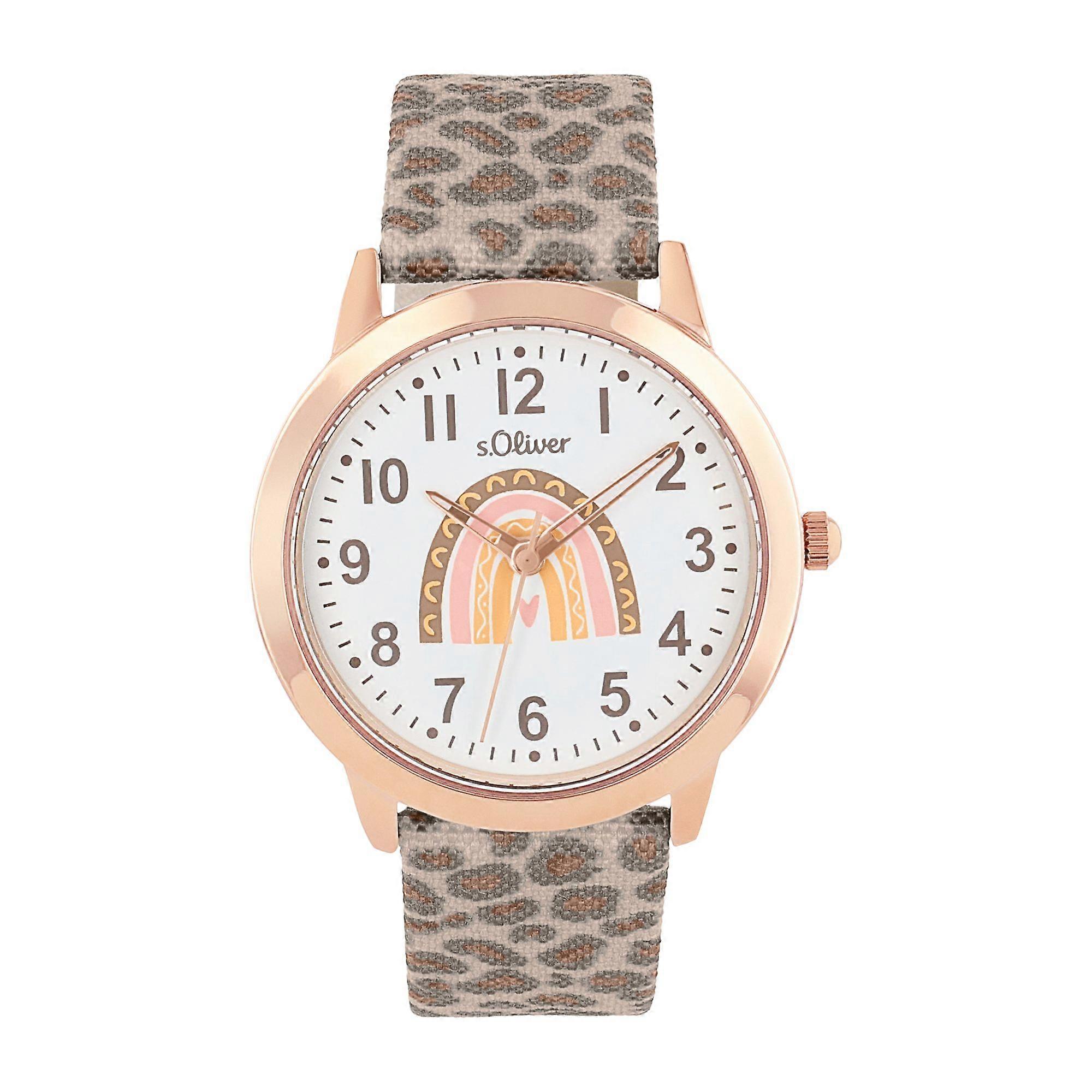 s.Oliver Kids - Girls Quartz Watch Textile 2038607