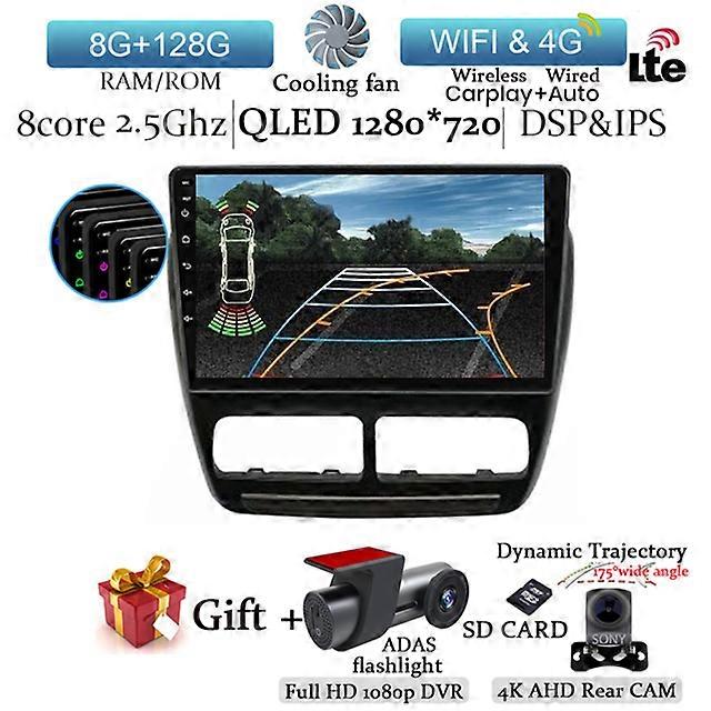 Für Fiat Doblo 2010 2011 2012 2013-2019 9 Zoll Android 12 Autoradio Multimedia Video Player Navigation Carplay WIFI Radio 2 din
